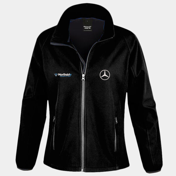 R231F Softshell Jacket - Mercedes & Northside Trucks Thumbnail