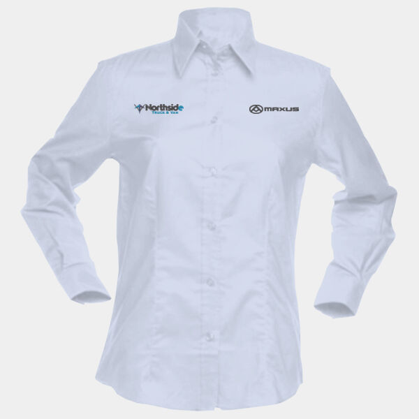 KK361 Womens Tailored Fit Long Sleeve Maxus & Northside Trucks Thumbnail